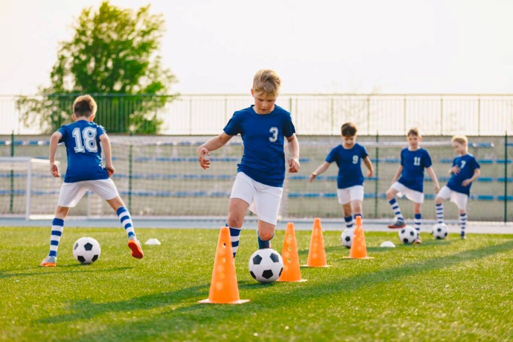 foot stage enfant
